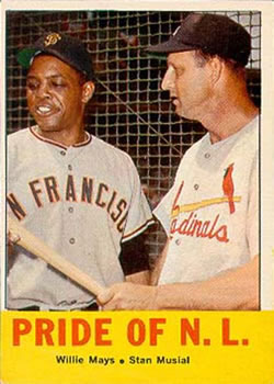 Pride of NL - Willie Mays / Stan Musial