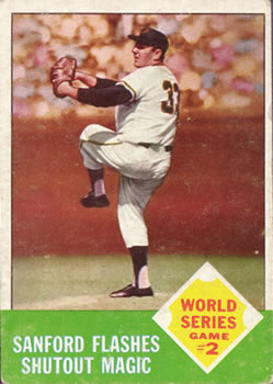 World Series Game 2 - Jack Sanford