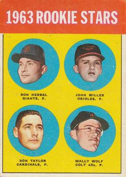 Rookie Stars - John Miller / Ron Herbel / Ron Taylor / Wally Wolf