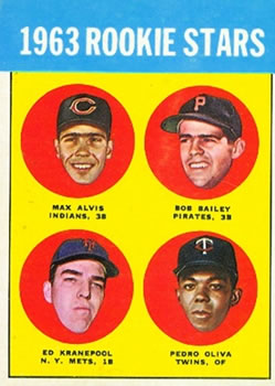 Rookie Stars - Tony Oliva / Ed Kranepool/ Bob Bailey / Max Alvis