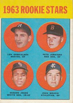 Rookie Stars - Jim Wojcik / Pete Jernigan / Len Gabrielson / Deacon Jones
