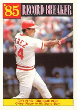 Tony Perez RB/ Oldest grand slammer