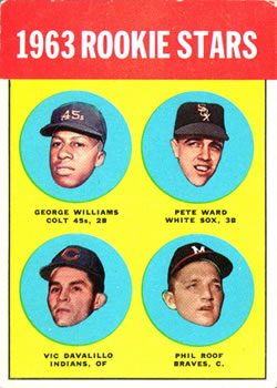 Rookie Stars - Vic Davalillo / Pete Ward / Phil Roof / George Williams