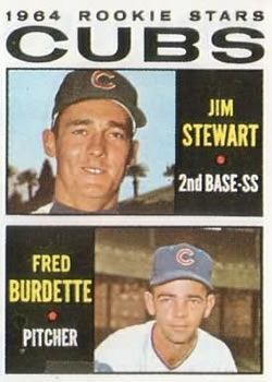 Cubs Rookies - Jim Stewart / Fred Burnette