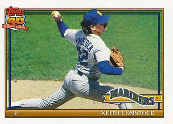 Keith Comstock COR/ (Mariners logo on front)