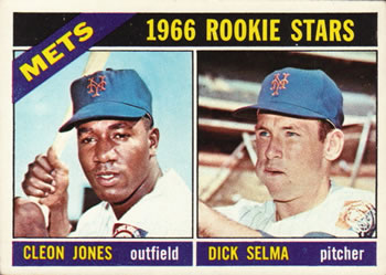 Mets Rookies - Cleon Jones / Dick Selma