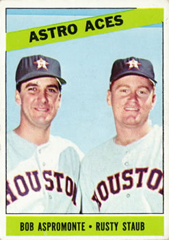 Astro Aces - Rusty Staub / Bob Aspromonte