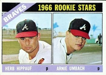 Braves Rookies - Herb Hippauf / Arnie Umbach