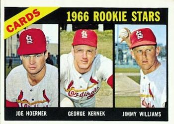 Cardinals Rookies - Joe Hoerner / George Kernek / Jimmy Williams