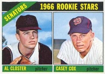 Senators Rookies - Al Closter / Casey Cox