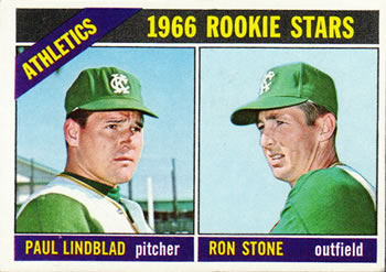 Athletics Rookies - Paul Lindblad / Ron Stone