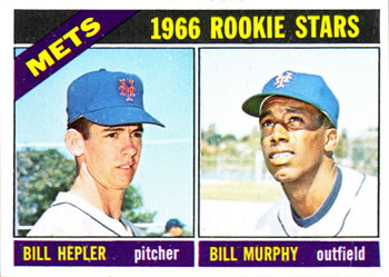 Mets Rookies - Bill Helper / Bill Murphy