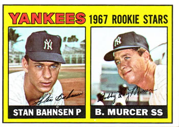 Yankees Rookies - Stan Bahnsen / Bobby Murcer