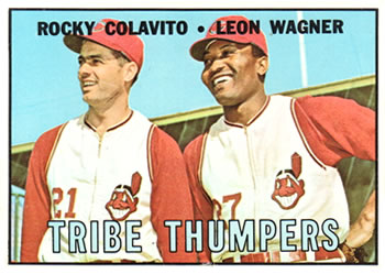 Tribe Thumpers - Leon Wagner / Rocky Colavito