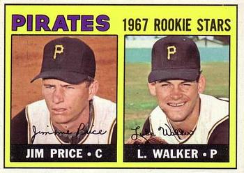 Pirates Rookies - Jim Price / Luke Walker