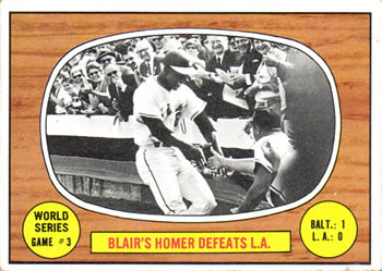 World Series Game 3 - Paul Blair