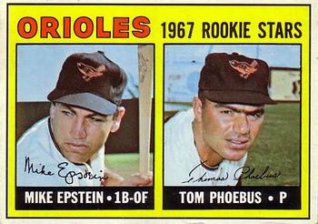 Orioles Rookies - Mike Epstein / Tom Phoebus