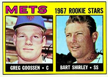 Mets Rookies - Bart Shirley / Greg Goossen