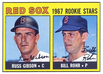 Red Sox Rookies - Russ Gibson / Bill Rohr