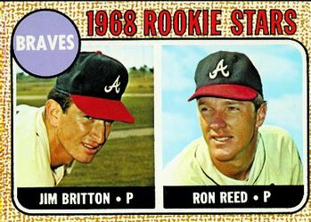 Braves Rookies - Jim Britton / Ron Reed
