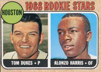 Astros Rookies - Tom Dukes / Alonzo Harris