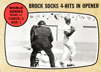 World Series Game 1 - Lou Brock