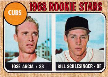 Cubs Rookies - Jose Arcia / Bill Schlensinger