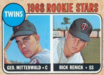 Twins Rookies - George Mitterwald / Rick Renick
