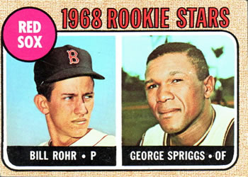 Red Sox Rookies - Bill Rohr / George Spriggs