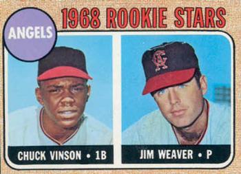 Angels Rookies - Chuck Vinson / Jim Weaver