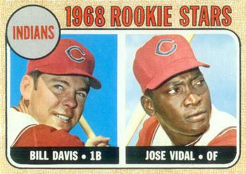 Indians Rookies - Jose Vidal / Bill Davis
