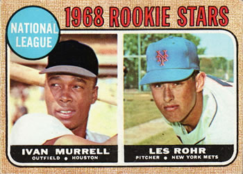 NL Rookies - Ivan Murrell / Les Rohr