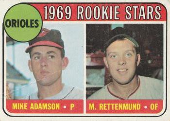 Orioles Rookies - Mike Adamson / Merv Rettenmund