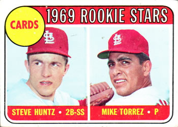 Cards Rookies - Steve Huntz / Mike Torrez