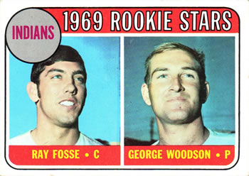 Indians Rookies - Ray Fosse / George Woodson