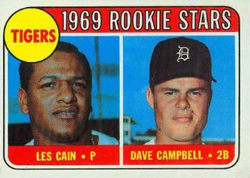 Tigers Rookies - Dave Campbell / Les Cain