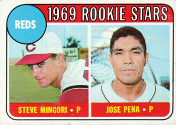 Reds Rookies - Steve Mingori / Jose Pena