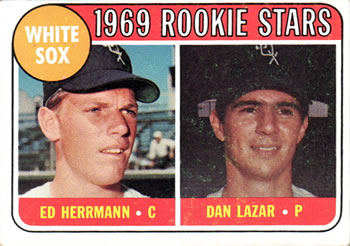 White Sox Rookies - Ed Herrmann / Dan Lazar