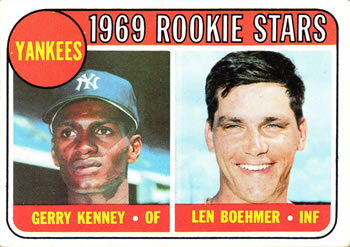 Yankees Rookies - Jerry Kenney / Len Boehmer