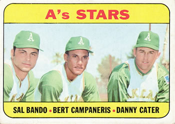 A's Stars - Sal Bando / Bert Campaneris / Danny Cater