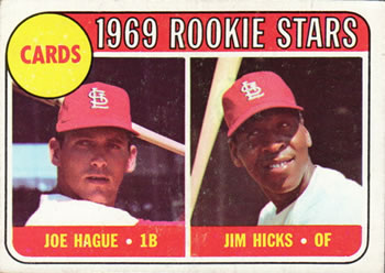 Cardinals Rookies - Joe Hague / Jim Hicks