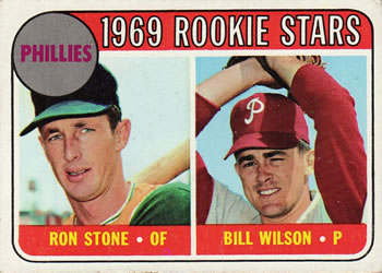 Phillies Rookies - Ron Stone / Bill Wilson