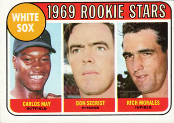 White Sox Rookies - Carlos May / Rich Morales / Reed Secrist