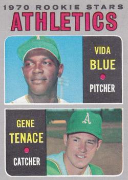 Athletics Rookie Stars - Vida Blue / Gene Tenace