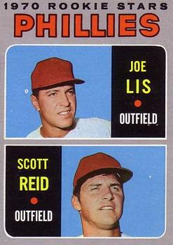 Phillies Rookie Stars - Joe Lis / Scott Reid