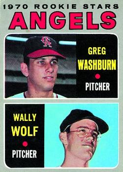 Angels Rookie Stars - Greg Washburn / Wally Wolf
