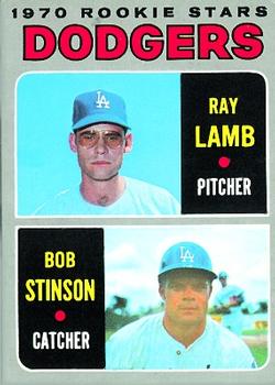 Dodgers Rookie Stars - Ray Lamb / Bob Stinson