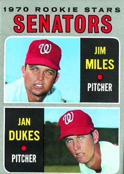 Senators Rookie Stars - Jim Miles / Jan Dukes