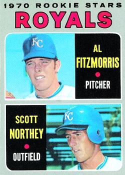Royals Rookie Stars - Al Fitzmorris / Ron Northey