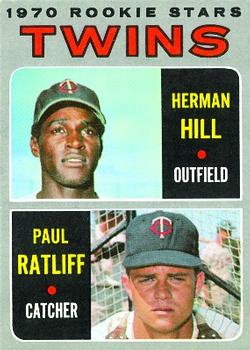 Twins Rookie Stars - Herman Hill / Paul Ratliff